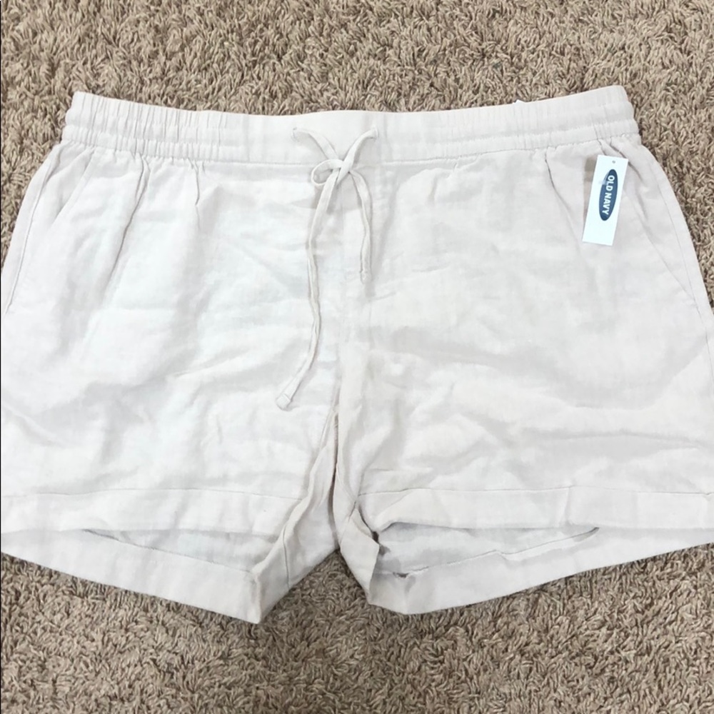 NWT linen shorts